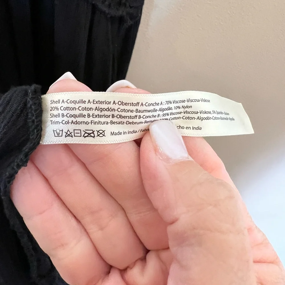 Free People Black Lace Dress - Picture 10 of 11